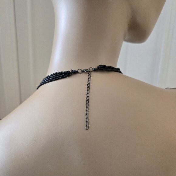 Multi-strand Beaded Convertible Necklace 44" - Picture 6 of 10